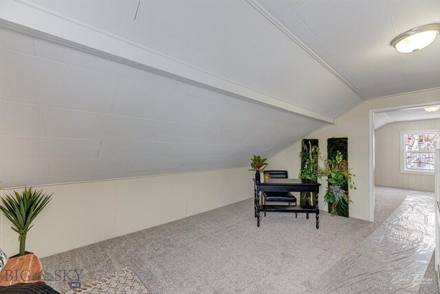 700 4th, Deer Lodge, MT 59722 - additional living space featuring lofted ceiling and carpet flooring