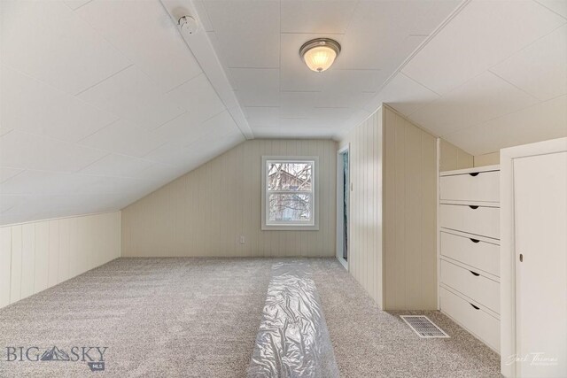 700 4th, Deer Lodge, MT 59722 - bonus room featuring carpet floors, visible vents, and vaulted ceiling