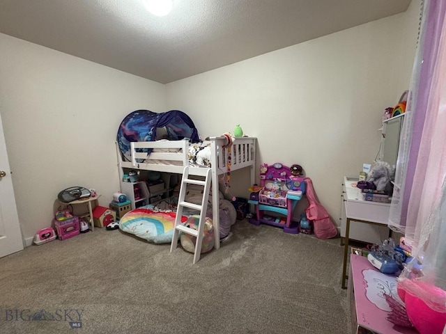 bedroom with carpet flooring