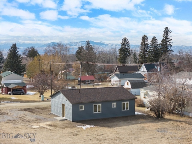 113 Washington St, Sheridan, MT 59749 - bird's eye view with a mountain view