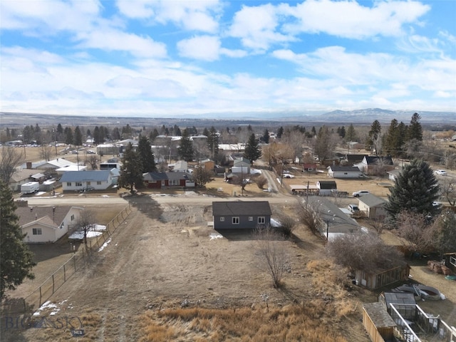 113 Washington St, Sheridan, MT 59749 - drone / aerial view featuring a residential view and a mountain view