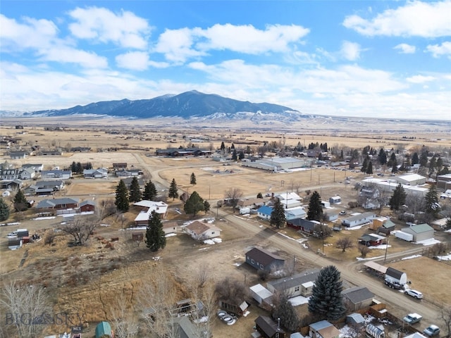 113 Washington St, Sheridan, MT 59749 - bird's eye view with a mountain view