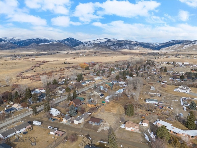 113 Washington St, Sheridan, MT 59749 - drone / aerial view featuring a mountain view