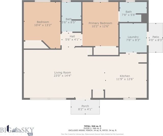 113 Washington St, Sheridan, MT 59749 - plan