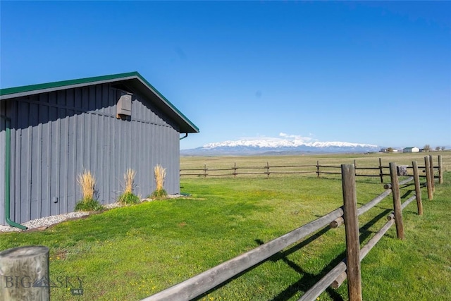 42 Jim Parrent Ln, Big Timber, MT 59011 - view of yard featuring a view of countryside and an outbuilding