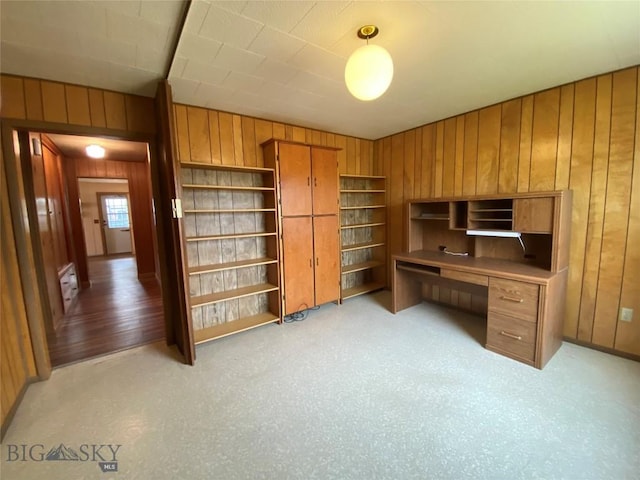 209 2nd St E, Whitehall, MT 59759 - unfurnished office with wood walls