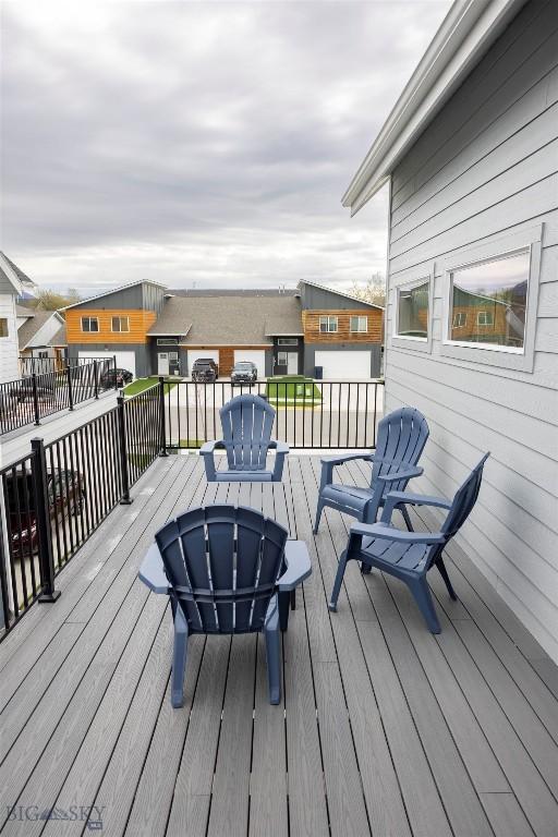 309 Meriwether, Bozeman, MT 59718 - view of wooden deck