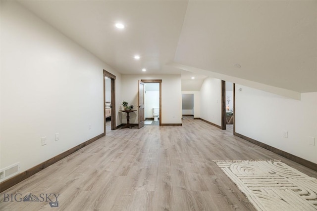18287 Haasakker Rd, Three Forks, MT 59752 - additional living space with recessed lighting and light wood-type flooring