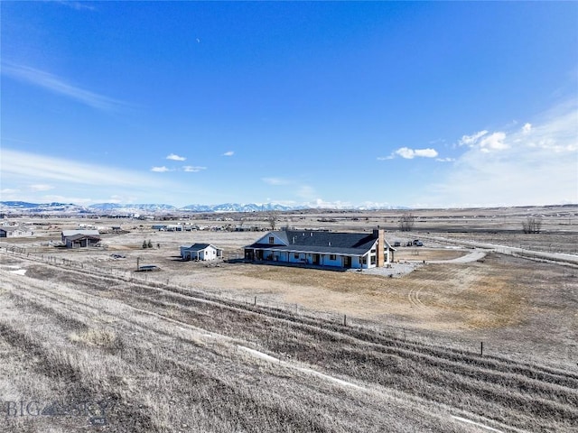 18287 Haasakker Rd, Three Forks, MT 59752 - view of rural area with mountains