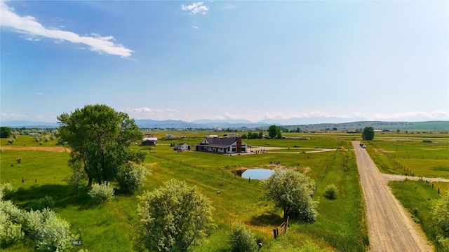 18287 Haasakker Rd, Three Forks, MT 59752 - overview of rural landscape featuring a mountain backdrop and a pastoral area