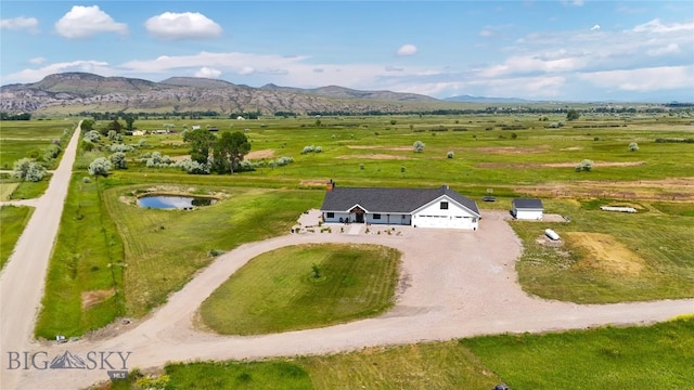 18287 Haasakker Rd, Three Forks, MT 59752 - overview of rural landscape with mountains