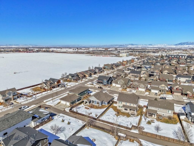 birds eye view of property featuring a residential view