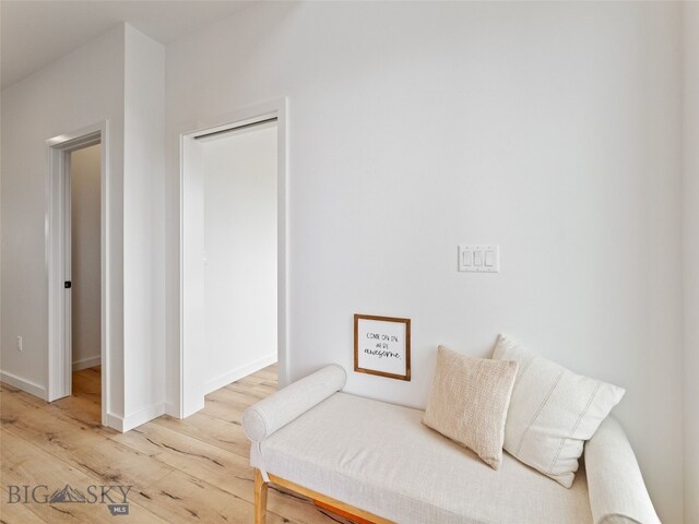 2824 S 30th Ave, Bozeman, MT 59718 - sitting room featuring wood finished floors and baseboards