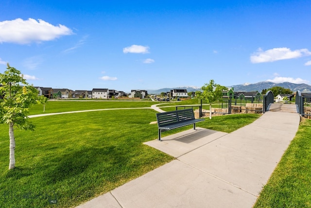 2824 S 30th Ave, Bozeman, MT 59718 - surrounding community with a yard and a mountain view