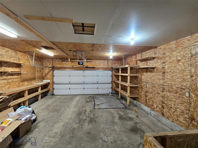 3004 Green Cir, Butte, MT 59701 - garage with a garage door opener