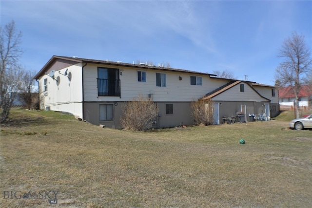 202 High St, Judith Gap, MT 59453 - back of property featuring a yard