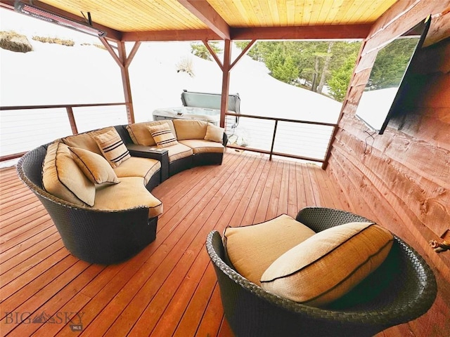 view of deck