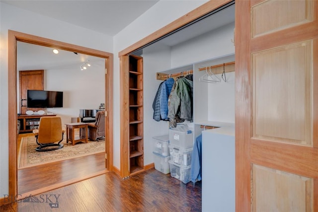 view of closet