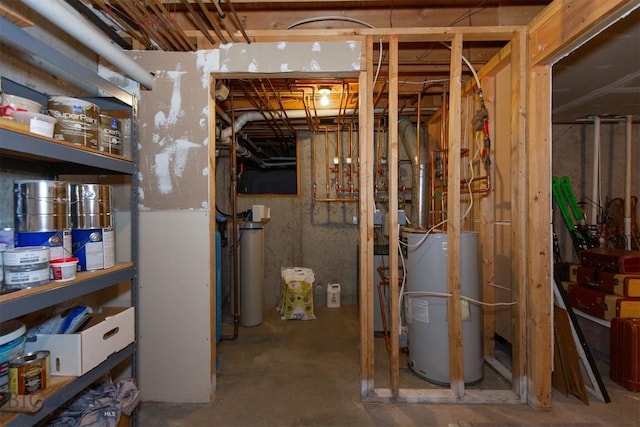 175 Vandyke Rd, Bozeman, MT 59718 - unfinished below grade area featuring water heater