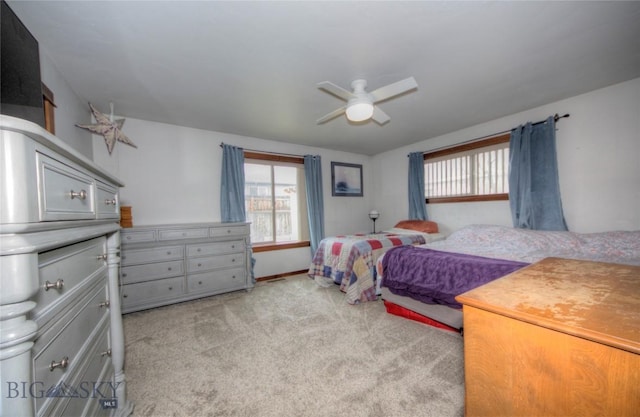813 Pleiades Pl, Livingston, MT 59047 - bedroom featuring carpet flooring and ceiling fan