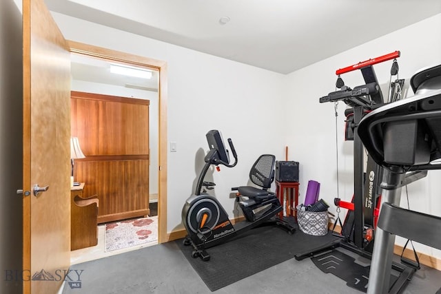 214 W Pine Cone Ter, Big Sky, MT 59716 - view of workout area