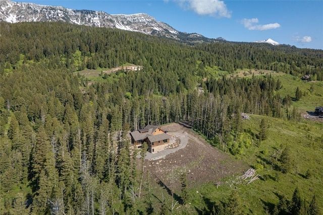 11310 Taiga Trl, Bozeman, MT 59715 - aerial view of property's location with a forest and mountains