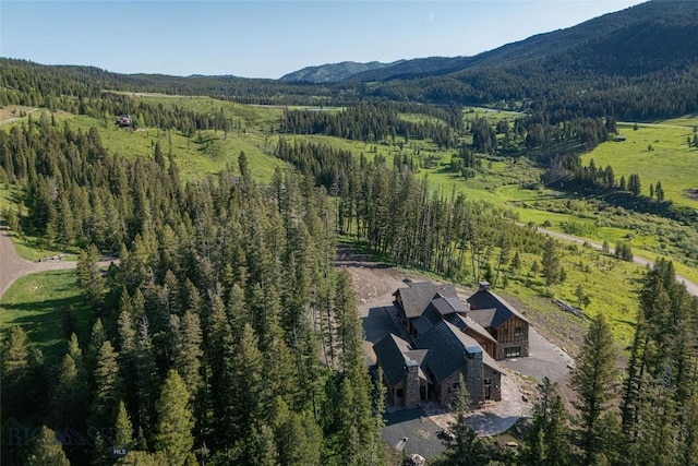 11310 Taiga Trl, Bozeman, MT 59715 - view of property location with a forest and mountains