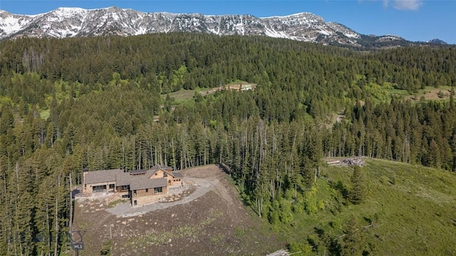 11310 Taiga Trl, Bozeman, MT 59715 - view of mountain background featuring a heavily wooded area