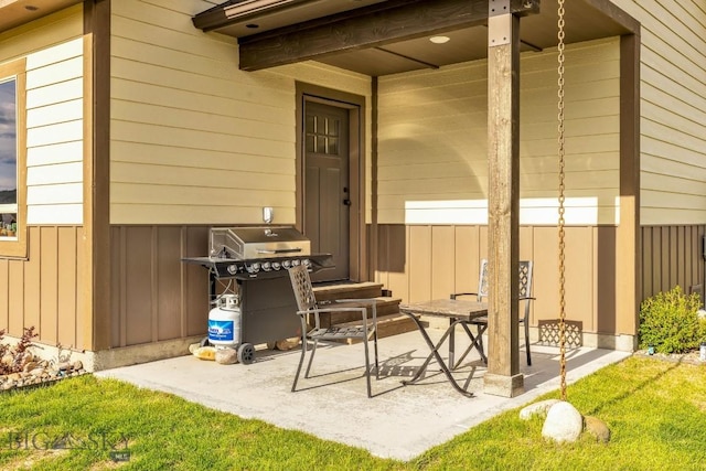 83 Sky Vw, Ennis, MT 59729 - view of patio / terrace featuring grilling area