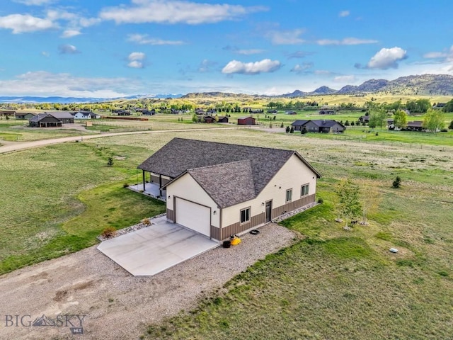83 Sky Vw, Ennis, MT 59729 - aerial view of sparsely populated area with a mountainous background
