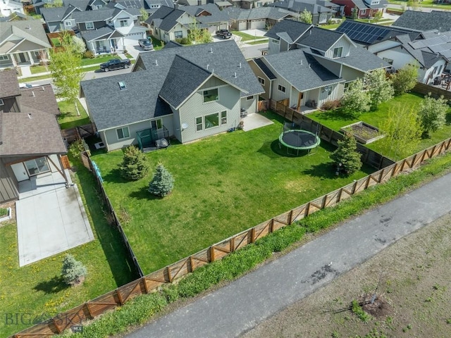 4156 Sunstone St, Bozeman, MT 59718 - bird's eye view featuring a residential view