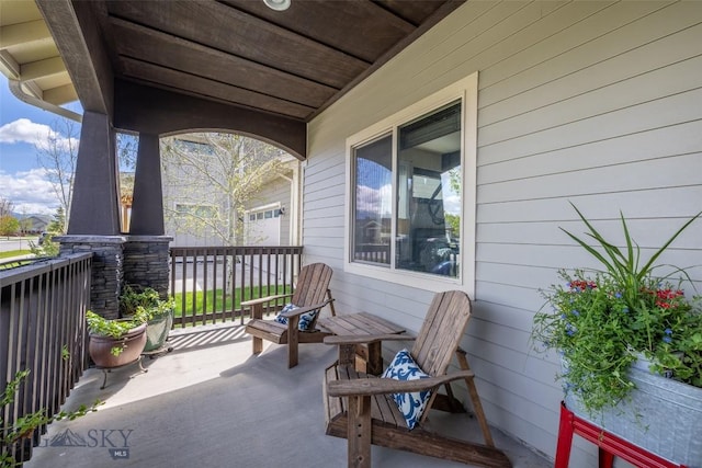 4156 Sunstone St, Bozeman, MT 59718 - balcony with covered porch