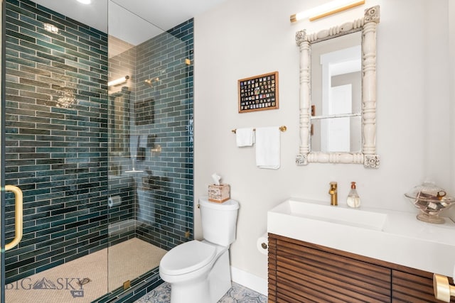 676 Tillyfour, Bozeman, MT 59718 - full bathroom with a stall shower and vanity