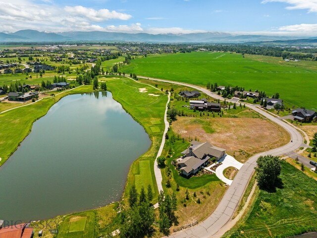 676 Tillyfour, Bozeman, MT 59718 - drone / aerial view of a water and mountain view