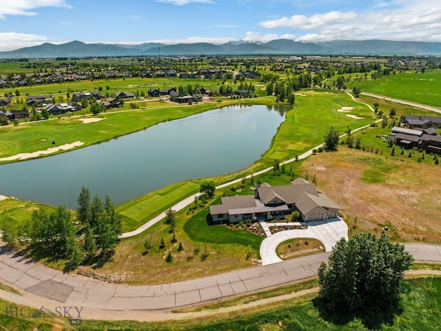 676 Tillyfour, Bozeman, MT 59718 - aerial perspective of suburban area with a water and mountain view