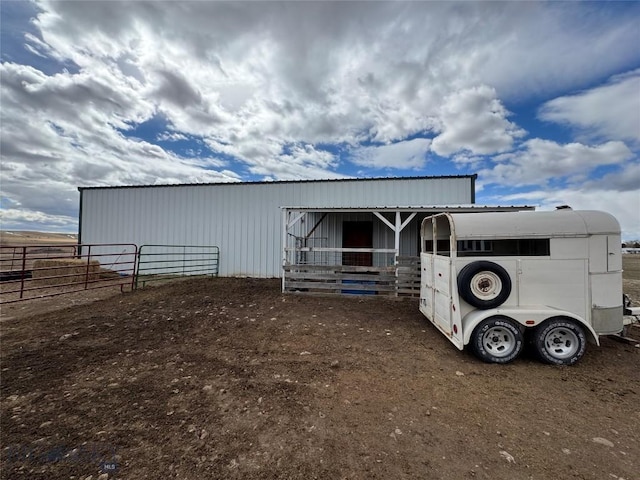 23 Indian Rings Rd, Big Timber, MT 59011 - view of outdoor structure featuring an exterior structure
