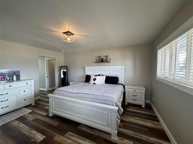 23 Indian Rings Rd, Big Timber, MT 59011 - bedroom with baseboards and dark wood finished floors
