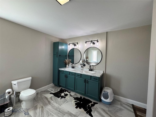 23 Indian Rings Rd, Big Timber, MT 59011 - full bath featuring double vanity and marble look tile flooring
