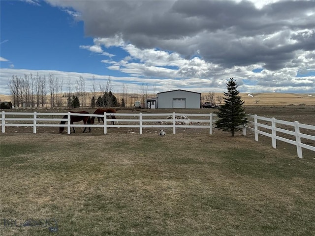 23 Indian Rings Rd, Big Timber, MT 59011 - view of yard featuring a view of countryside