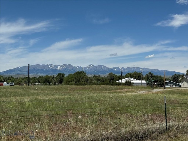 23 Indian Rings Rd, Big Timber, MT 59011 - view of mountain background with rural landscape