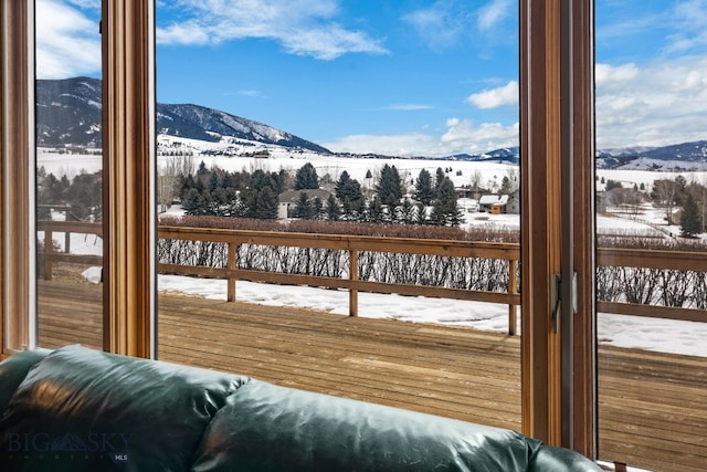 3310 Tumbleweed Dr, Bozeman, MT 59715 - exterior space with a mountain view