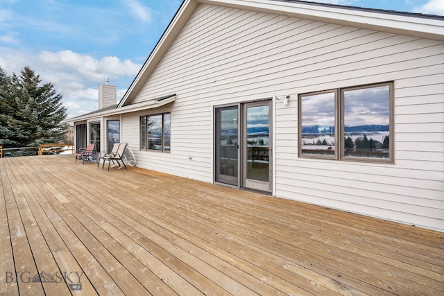 3310 Tumbleweed Dr, Bozeman, MT 59715 - view of wooden terrace