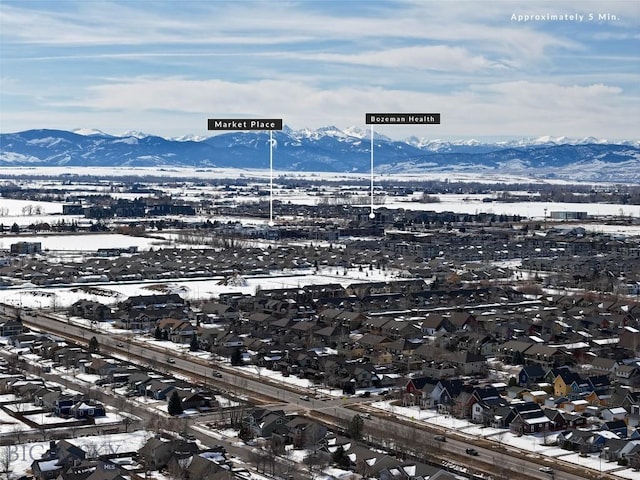 510 Flathead Ave, Bozeman, MT 59715 - mountain view featuring nearby suburban area