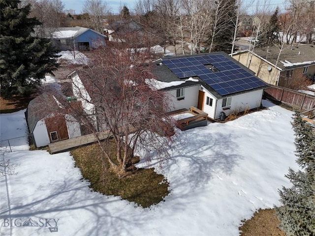 510 Flathead Ave, Bozeman, MT 59715 - view of snowy aerial view