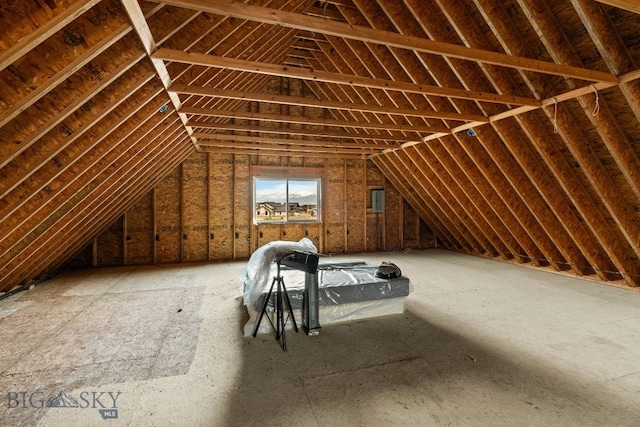 7980 Balsam, Bozeman, MT 59718 - view of unfinished attic