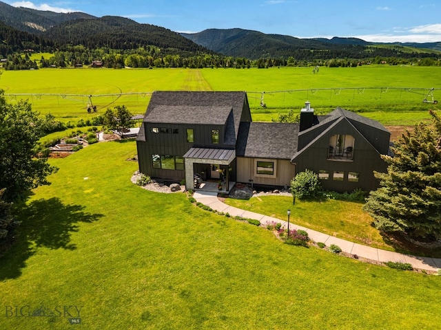 7980 Balsam, Bozeman, MT 59718 - aerial view of sparsely populated area with a mountainous background