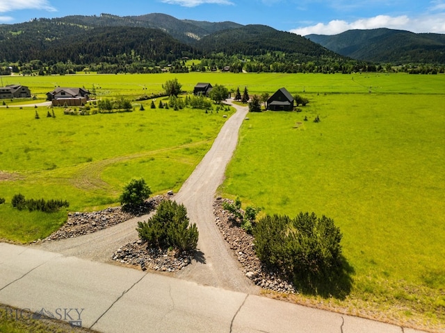 7980 Balsam, Bozeman, MT 59718 - overview of rural landscape with mountains and agricultural land