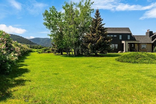 7980 Balsam, Bozeman, MT 59718 - view of green lawn with a mountain view
