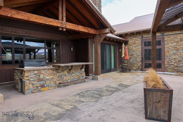 201 Cotton Willow, Melrose, MT 59743 - view of patio