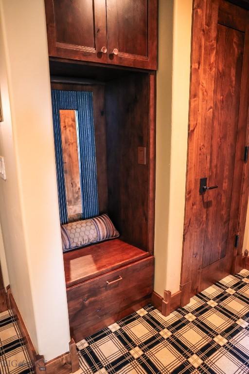 201 Cotton Willow, Melrose, MT 59743 - mudroom with baseboards